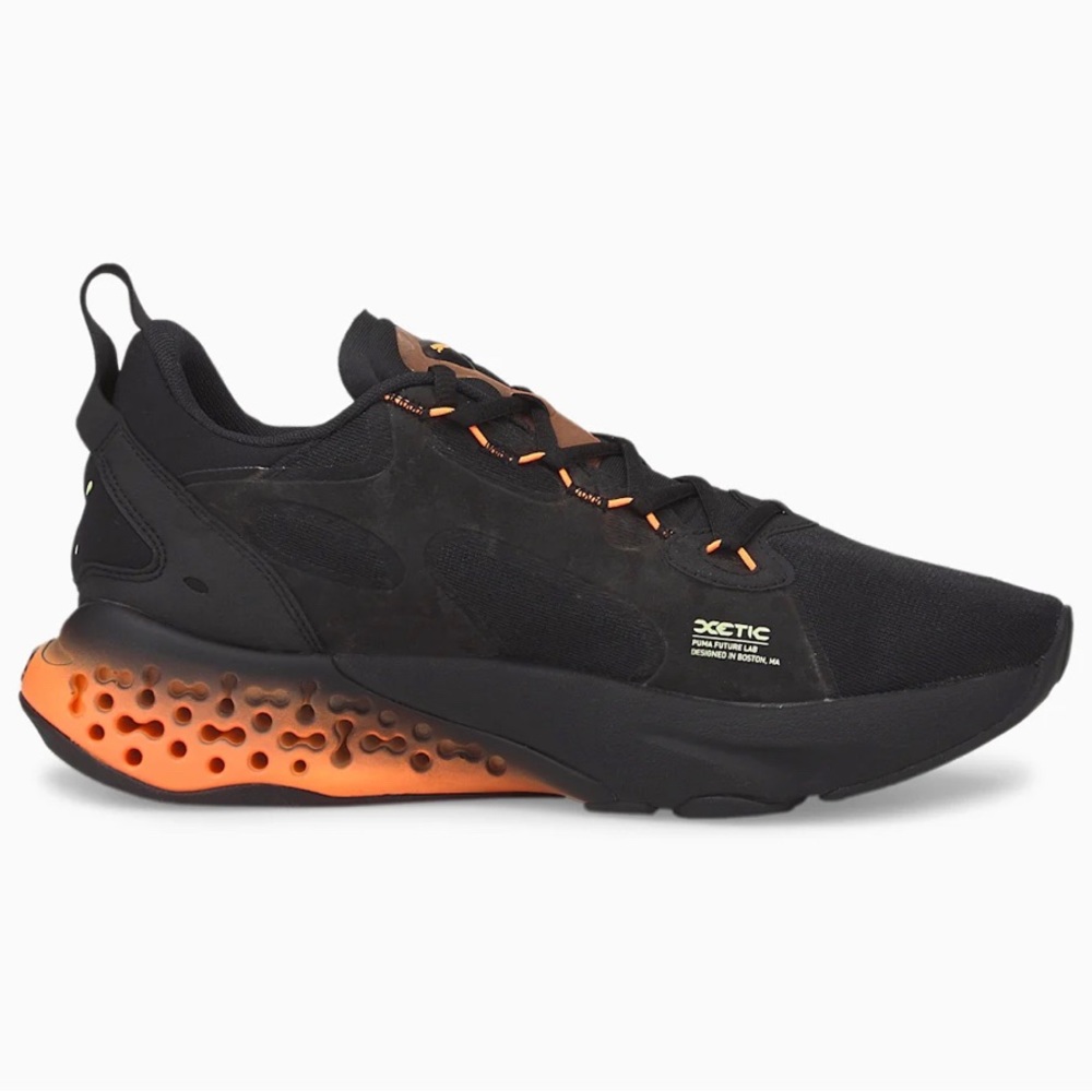 Puma Xetic Halflife Lenticular Training Shoes Black-Neon Citrus - Picture 12 of 14